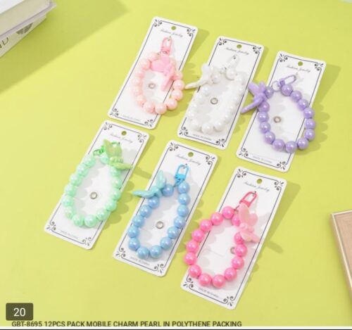 Colorful Pear Keychain