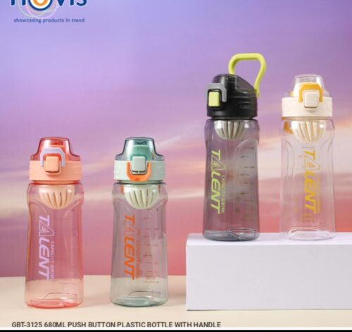 Talent Push-Button Plastic Bottle(680ml)