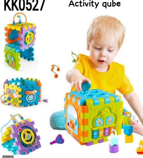 Multi-Functional Activity Cube Toy
