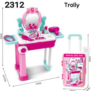 Beauty Vanity Play Set Trolley