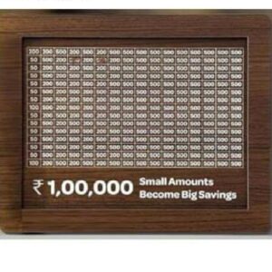 Wooden Money Saving Box
