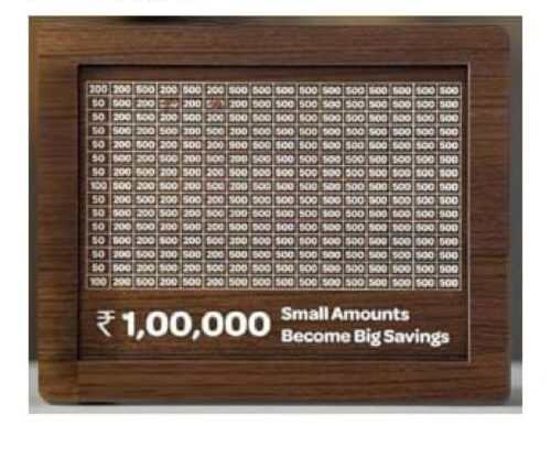 Wooden Money Saving Box