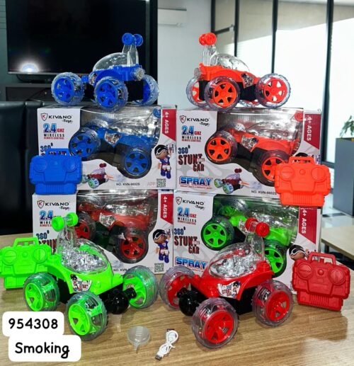 Kivano 360° Stunt Car with Spray & Light