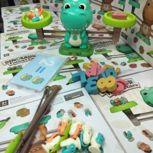 Dinosaur Fishing & Balance Learning Game