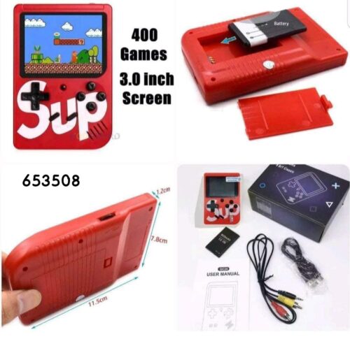 Retro Handheld Game Console with 400 Games
