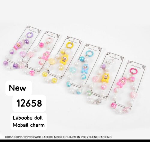 Labubu Doll Mobile Charm