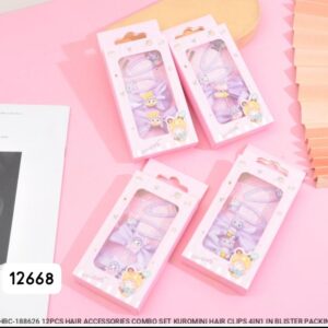 Kuromini Hair Accessories Combo Set – 4 in 1