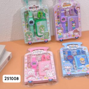 Trolley-Themed Kids Stationery Combo Set