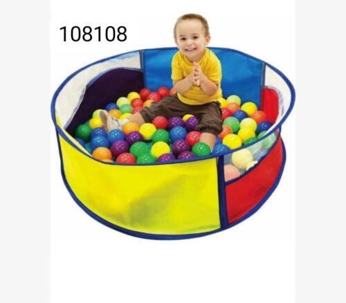 Round Ball Pit Tent for Kids with 40 Colorful Balls