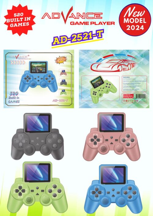 Advance Game Player AD – 520 Built-in Games