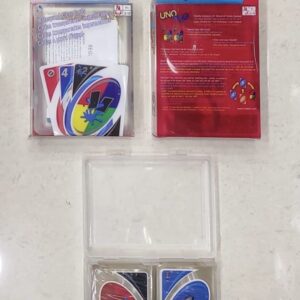 Plastic UNO Card Game