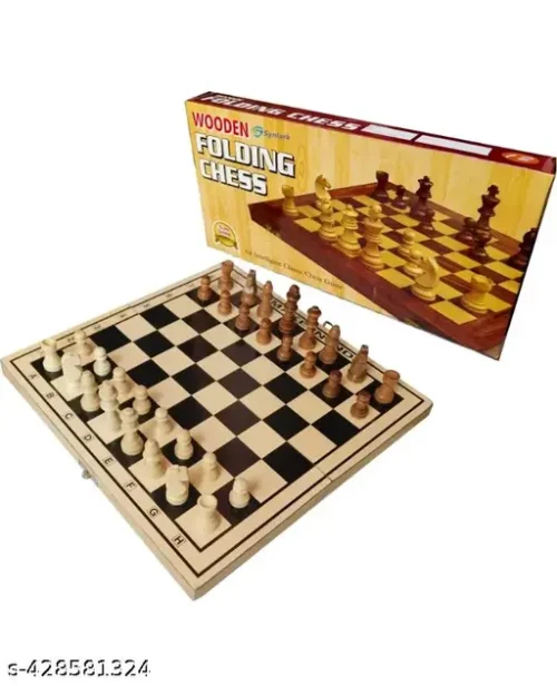 Premium Wooden Folding Chess Set