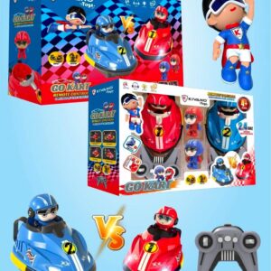 Car Kivano Go Kart Remote Control Racing Car Set