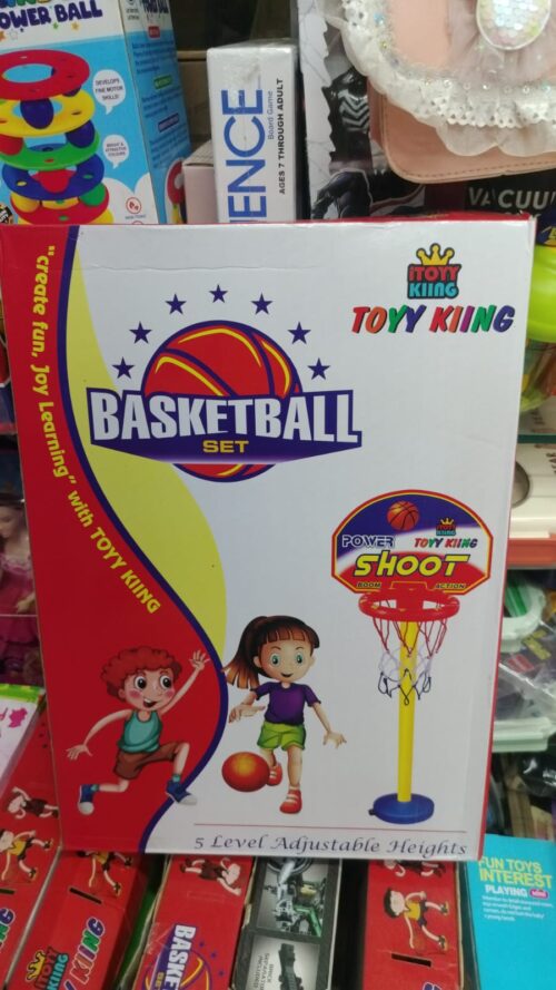 Toy King Basketball Set – Adjustable Height