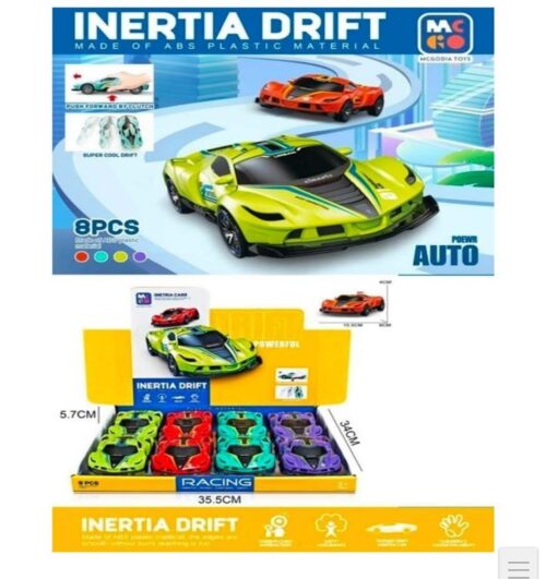 Inertia Drift Racing Car-Set of 8