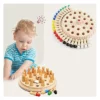 Memory Chess Wooden Board Game