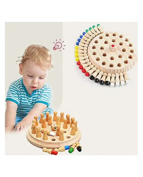 Memory Chess Wooden Board Game