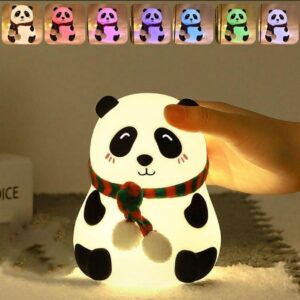 Cute Panda Silicone Night Lamp