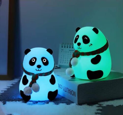 Cute Panda Silicone Night Lamp