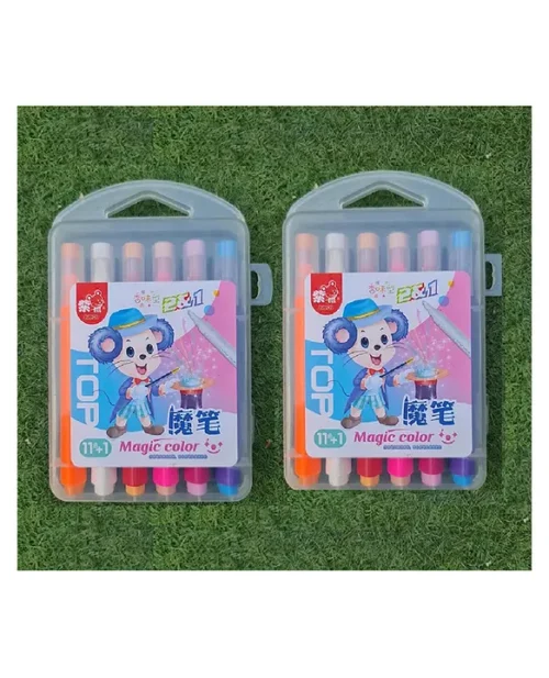 Magic Color Pop Art Marker Set (11+1 Colors)