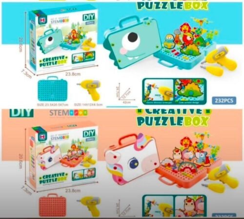 Creative Drill Puzzle Box